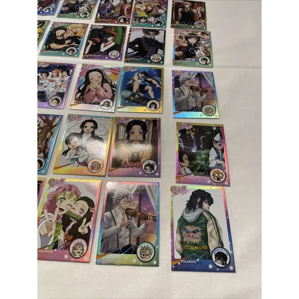 DZ Trading Cards Anime Demon Slayer Sailor Moon Etc‎ Set Of 40